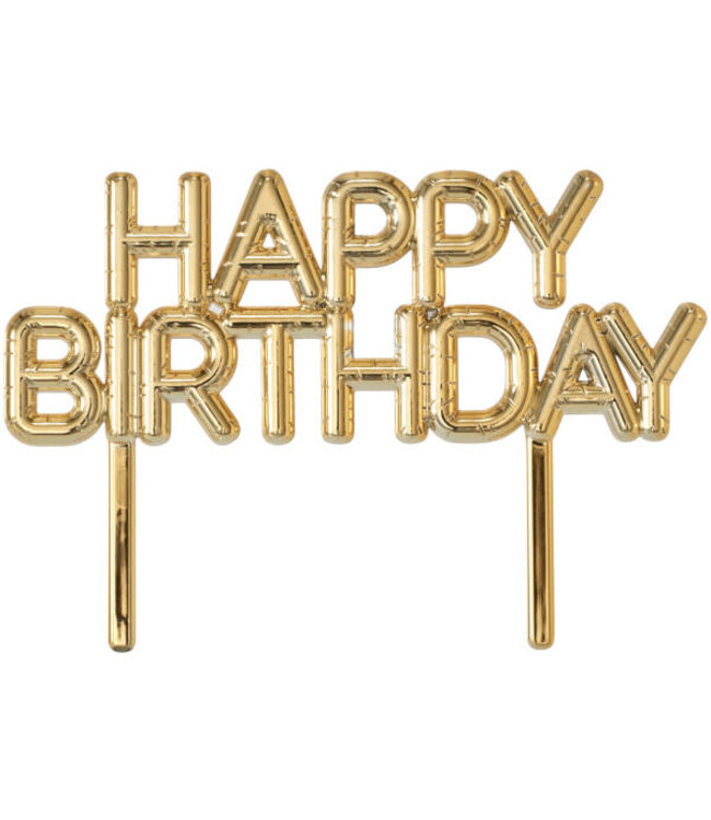BAKERY CRAFTS Happy Birthday Vertical Cake Topper