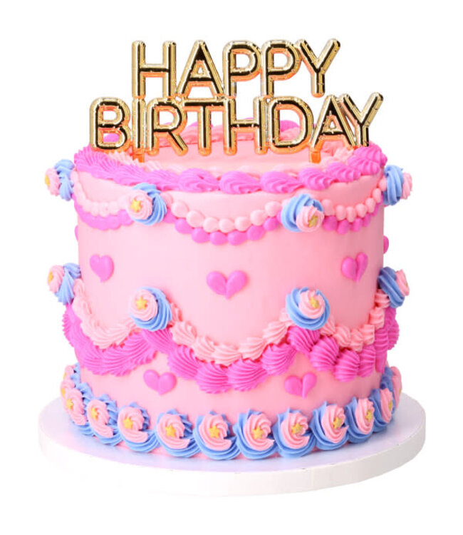 BAKERY CRAFTS Happy Birthday Vertical Cake Topper