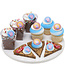 DECOPAC Peppa Pig™ Siblings Cupcake Rings - 12 Count