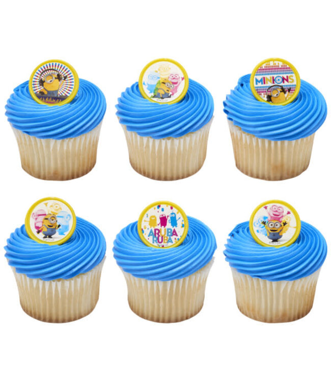 DECOPAC Despicable Me™ Celebrations Cupcake Rings - 12 Count
