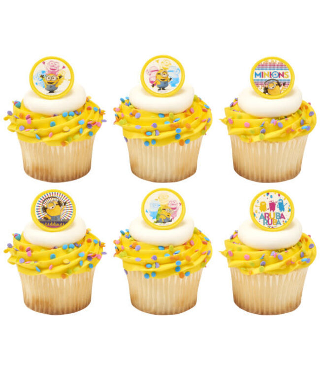 DECOPAC Despicable Me™ Celebrations Cupcake Rings - 12 Count