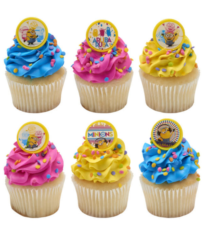 DECOPAC Despicable Me™ Celebrations Cupcake Rings - 12 Count