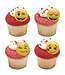 DECOPAC emoji™ Heart Assortment Cupcake Rings - 12 Count