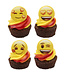 DECOPAC emoji™ Heart Assortment Cupcake Rings - 12 Count