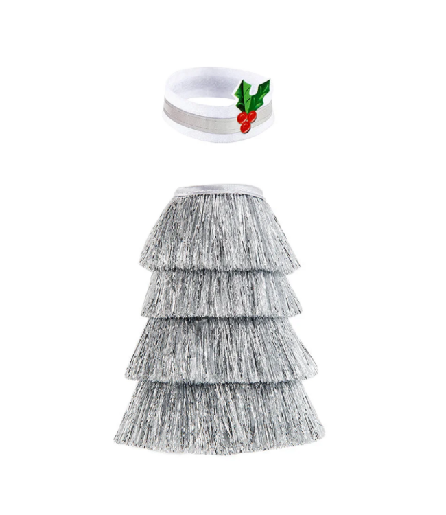 The LumiStella Company Claus Couture® Tiny Tinsel Dress
