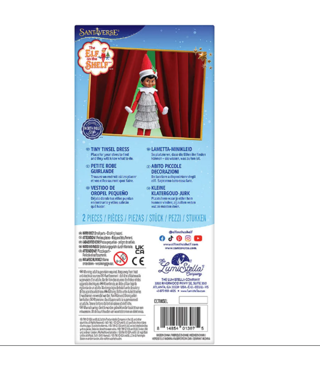 The LumiStella Company Claus Couture® Tiny Tinsel Dress