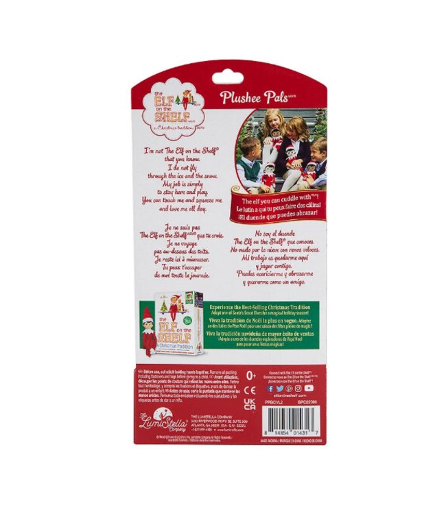 The LumiStella Company Plushee Pals Girl Brown Eyes