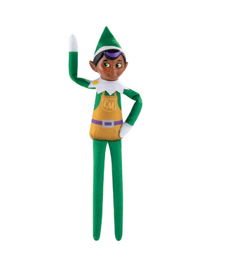The LumiStella Company Elf Mates Toy Maker Brown Hair Green Eyes