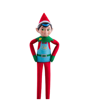 The LumiStella Company Elf Mates Chef Brown Hair Green Eyes