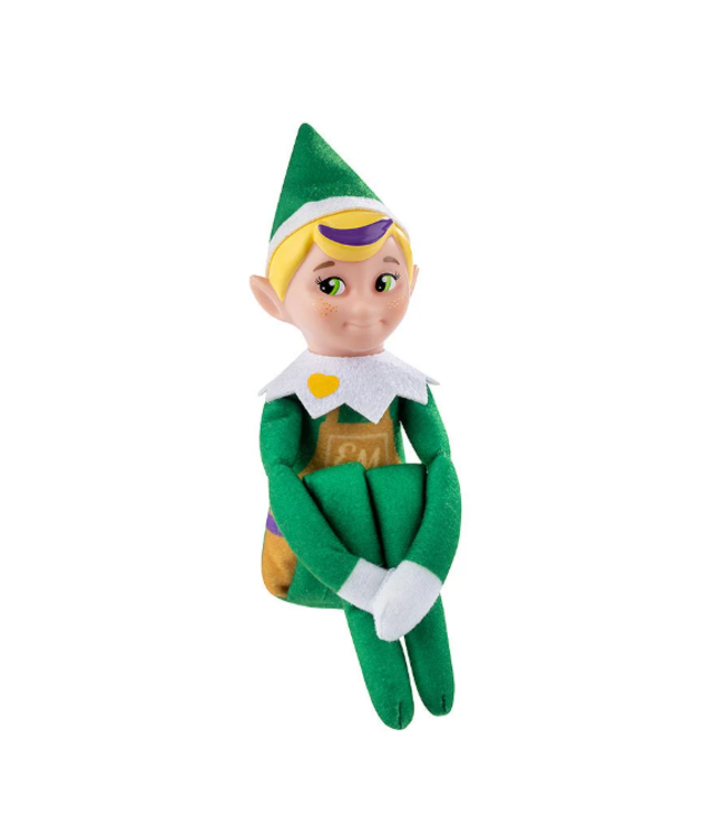 The LumiStella Company Elf Mates Toy Maker Blonde Hair Green Eyes