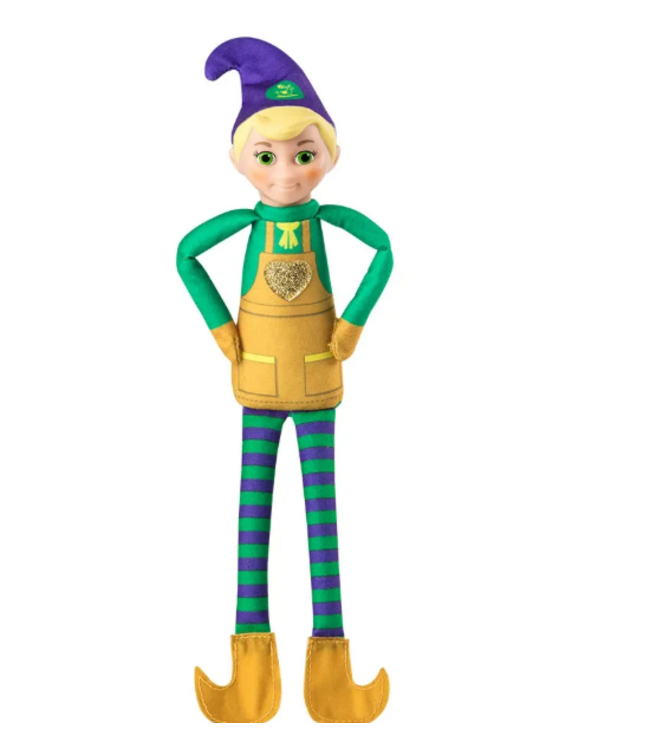 The LumiStella Company Classic Elf Mates Toy Maker Blonde Hair Green Eyes