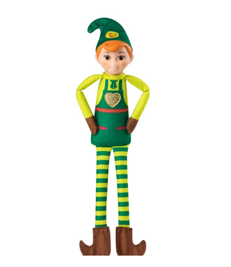 The LumiStella Company Classic Elf Mates Cobbler Red Hair Brown Eyes