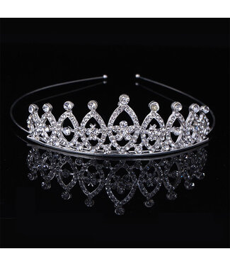 PARTY ON Tiara Flower Teardrop