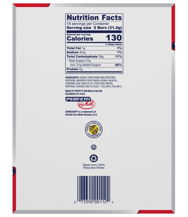 ROYAL ENTERPRISES 36CT AIRHEADS WHITE MYSTERY