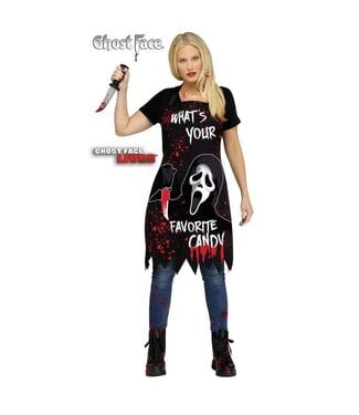 Fun World HORROR APRON GHOST FACE