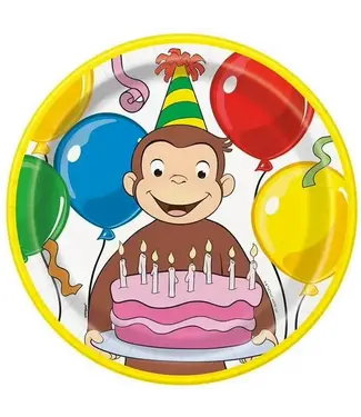 UNIQUE INDUSTRIES INC 8CT 9in CURIOUS GEORGE