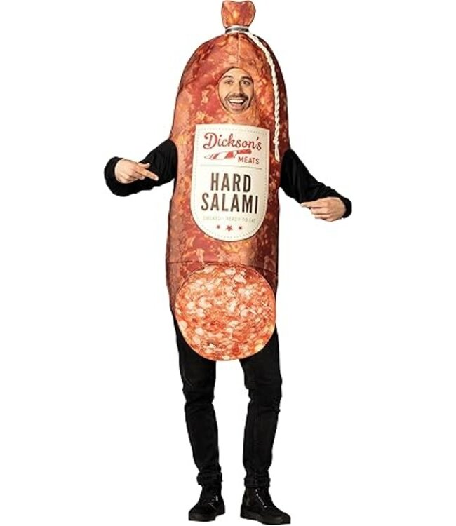 RASTA IMPOSTA PRODUCTS Smoked Hard Salami Adult Costume