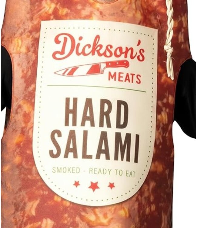 RASTA IMPOSTA PRODUCTS Smoked Hard Salami Adult Costume