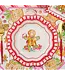 SOPHISTIPLATE, LLC Gingerbread Salad Plates - 8 Count Pack