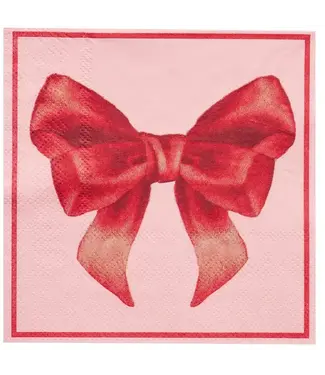 SOPHISTIPLATE, LLC 20CT BEV NAPKINS BOWS