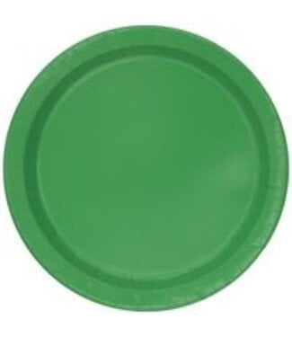 UNIQUE INDUSTRIES INC Emerald Green  8.5in Plates - 20ct