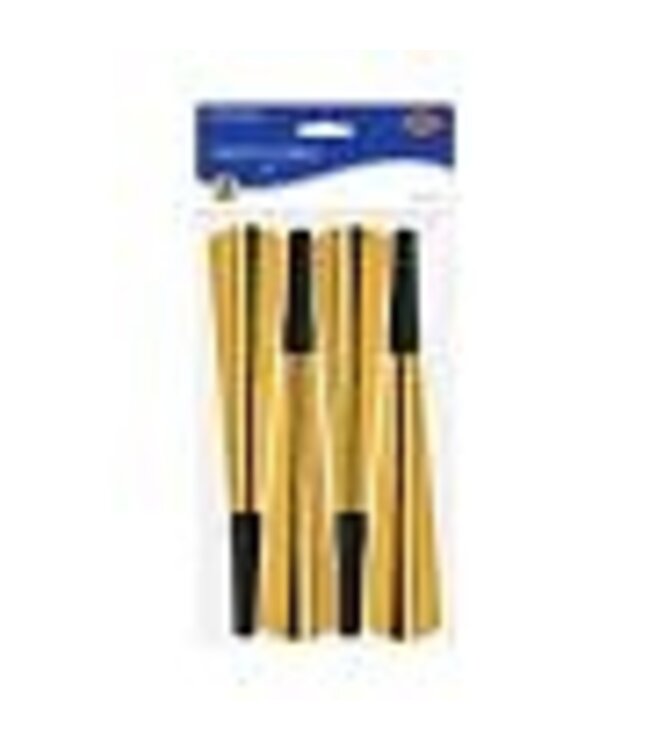 BEISTLE 4CT PARTY HORNS GOLD