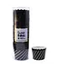 SWEET DIVIDE Small 3 oz Disposable Baking & Snack Cups - Black - 25 Count Pack