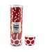 SWEET DIVIDE Small 3 oz Disposable Baking & Snack Cups - Red - 25 Pk