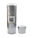 SWEET DIVIDE Small 3 oz Disposable Baking & Snack Cups - Silver - 25 Pk