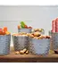 SWEET DIVIDE Small 3 oz Disposable Baking & Snack Cups - Silver - 25 Pk