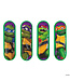 UNIQUE INDUSTRIES INC TMNT Mutant Mayhem 4ct Mini Skateboards