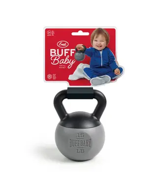 FRED & FRIENDS BUFF BABY KETTLEBELL RATTLE