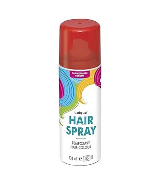 UNIQUE INDUSTRIES INC Hair Spray Neon Red - 3.17oz