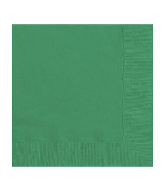 UNIQUE INDUSTRIES INC 40CT LUN NAPKIN EMERALD GREEN