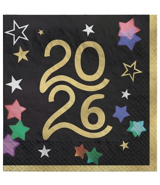 Amscan 16CT LUN STARLIGHT 2026 NEW YEARS