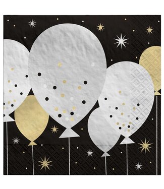 Amscan 16CT LUN MIDNIGHT CHEERS NEW YEARS