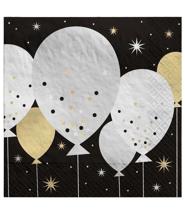 Amscan 16CT LUN MIDNIGHT CHEERS NEW YEARS