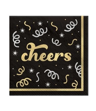 Amscan 16CT BEV MIDNIGHT CHEERS NEW YEARS