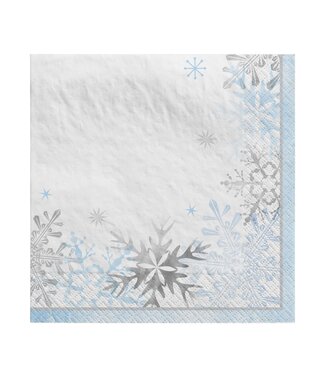 Amscan 16CT LUN SNOWLACE