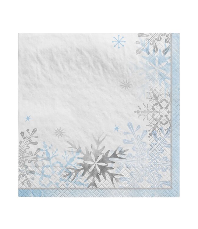 Amscan 16CT LUN SNOWLACE