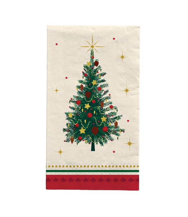 Amscan 16CT GUEST ELEGANT EVERGREEN