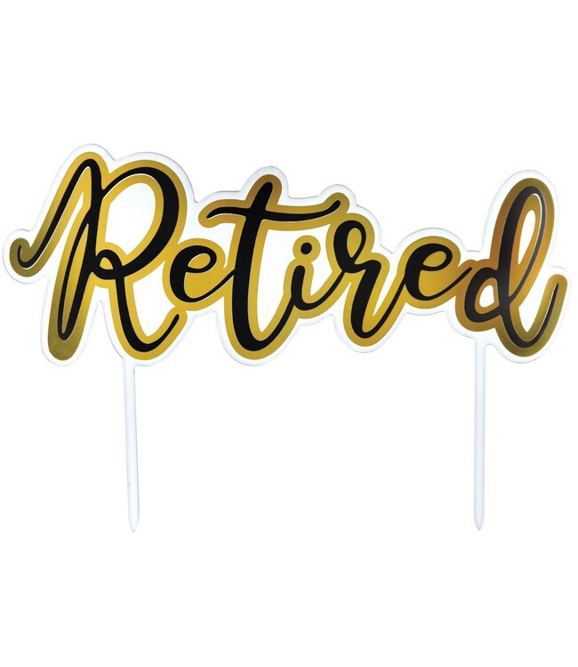 Amscan CAKE TOPPER RETIRED