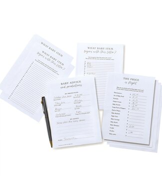 Amscan 75CT 3 GAMES BABY SHOWER