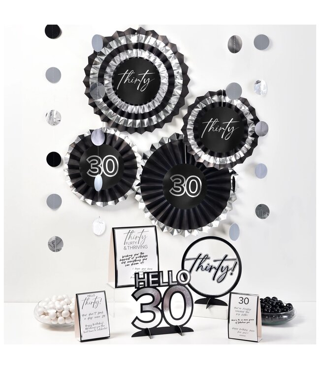 Amscan Milestone - 30- Room Decorating Kit