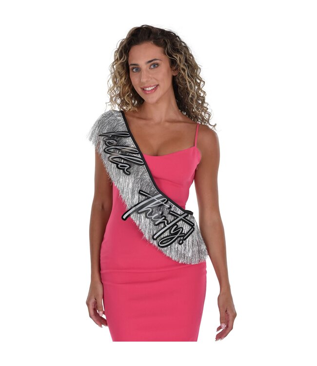 Amscan FRINGE SASH MILESTONE - 30