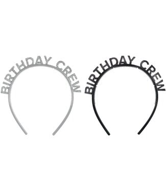 Amscan 6CT HEADBANDS BIRTHDAY CREW