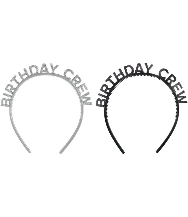 Amscan 6CT HEADBANDS BIRTHDAY CREW