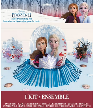 UNIQUE INDUSTRIES INC Disney Frozen Party Table Decorating Kit, 23pcs