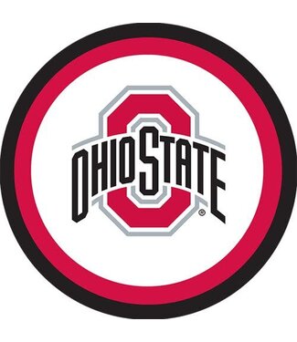 MAYFLOWER DISTRIBUTING Ohio State - 7" Plate 12Ct