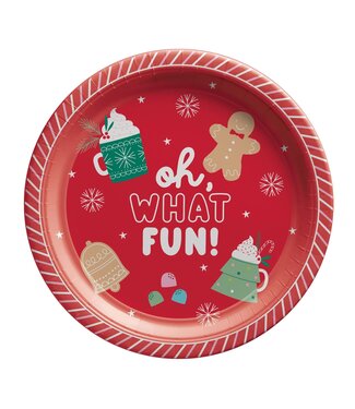 Amscan Sweet Season 9" Plates - 8 Count